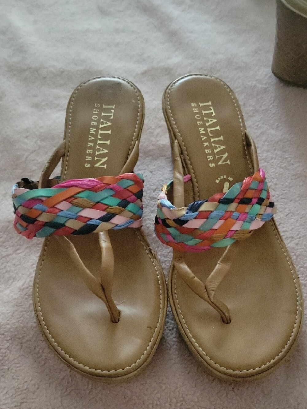 Braided Multicolor Slide Sandals - Unbranded - Picture 7 of 7